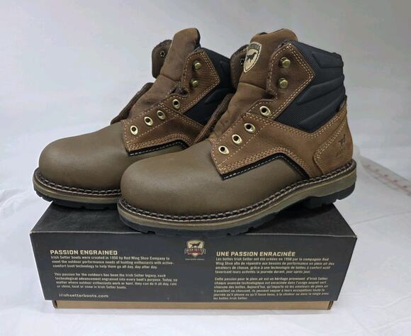 Red Wing Irish Setter Boots Mens 9 E2 Ramsey 2.0 Waterproof 6\